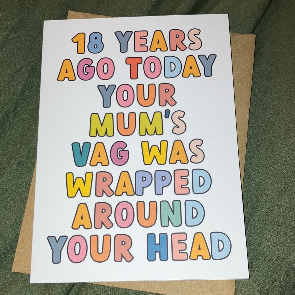 Birthday card